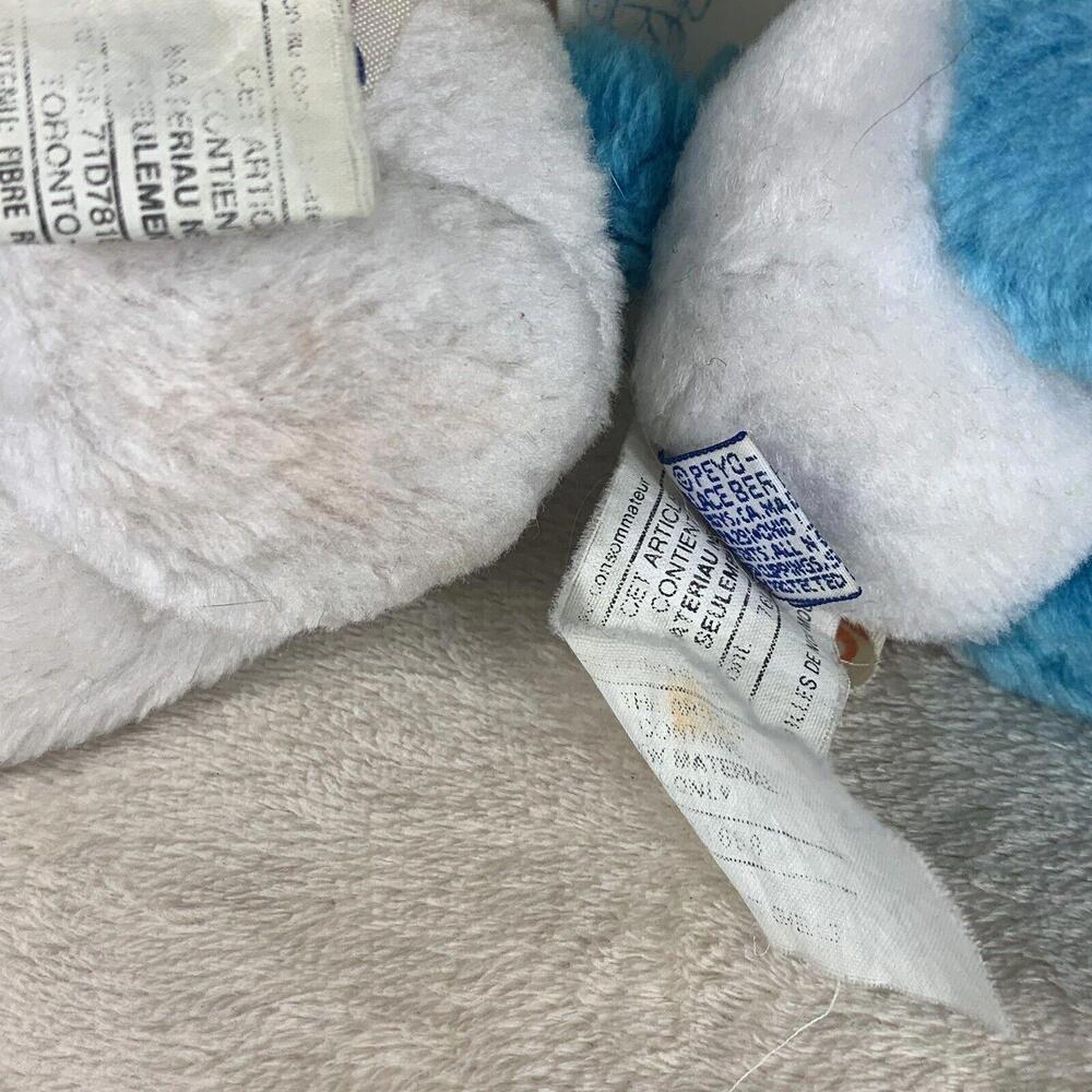Smurfs 1981 Vintage 8" Plush Stuffed Toys Peyo Wallace & Berrie Lot of 2 - Picture 5 of 12
